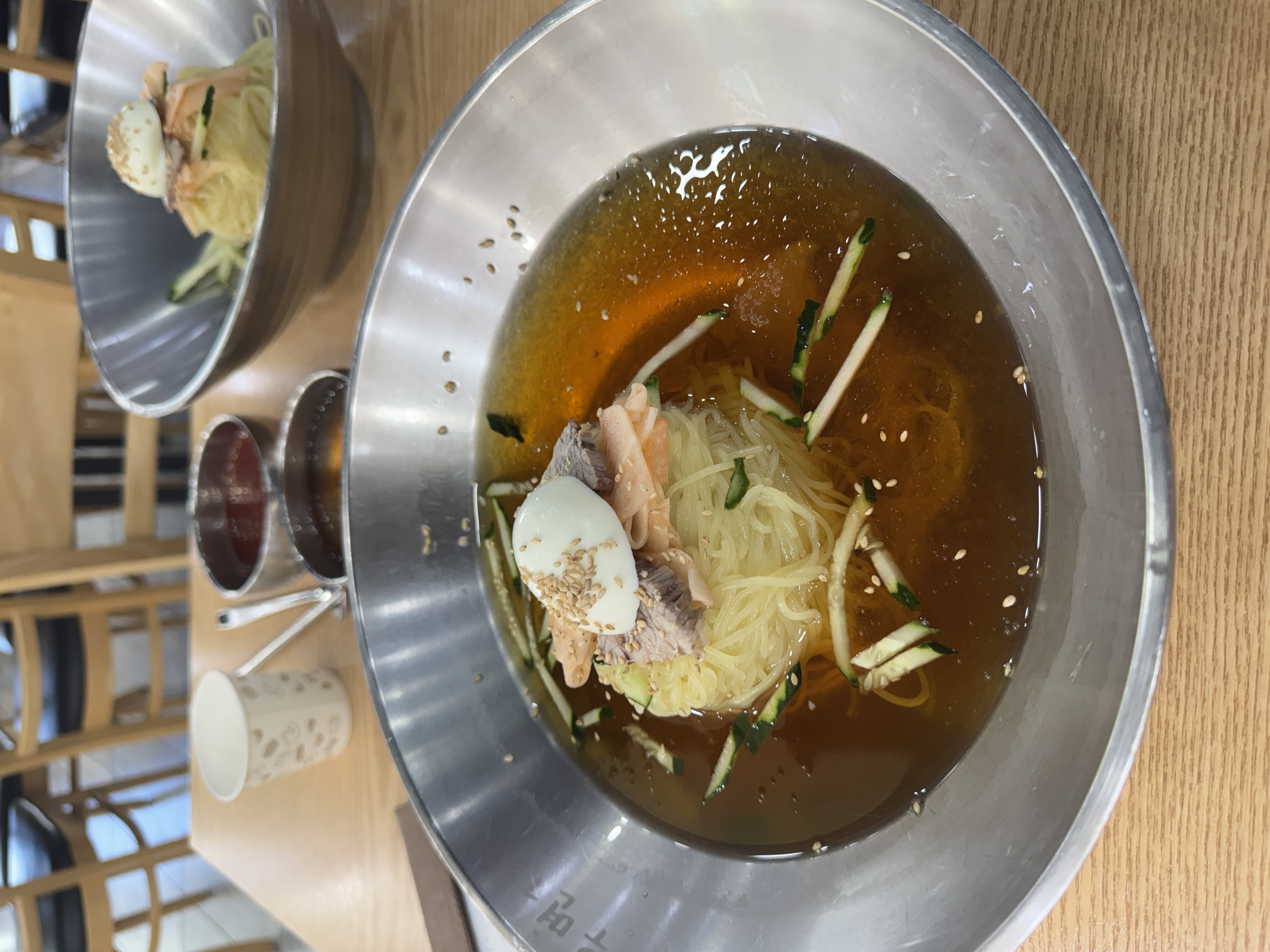 시원한 육수의 물밀면